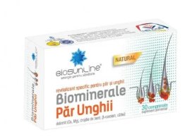 Biominerale par&unghii pantokera+ 30cpr - Helcor