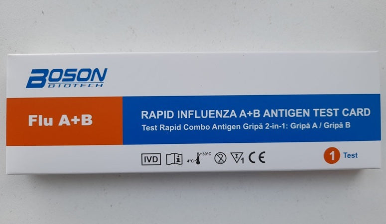 Test rapid combo antigen gripa a+b 1buc - Boson