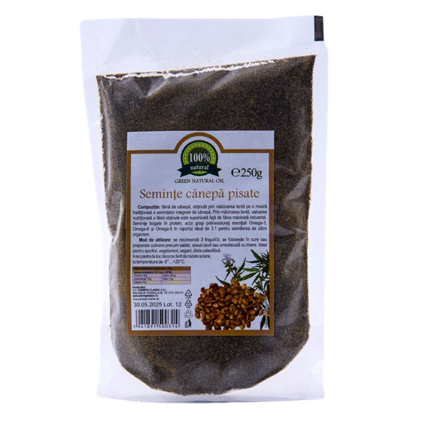 Seminte de canepa pisate 250gr - Carmita