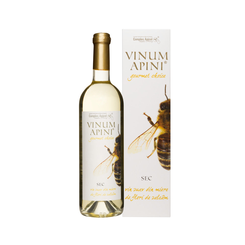 *rtr* vin sec din miere salcam vinum apini 750ml cut - Complex Apicol