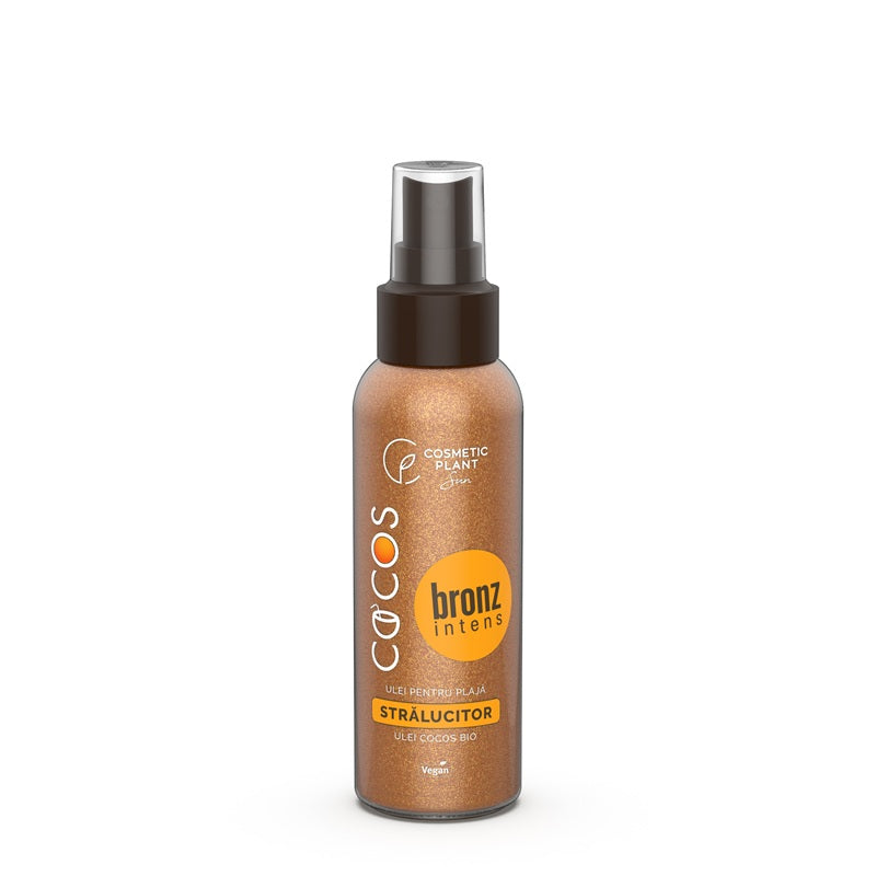 Ulei stralucitor cocos bronz intens spray 100ml - Cosmetic Plant Plaja