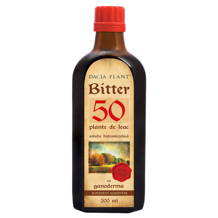 Bitter 50 plante cu ganoderma 200ml-DACP.00027
