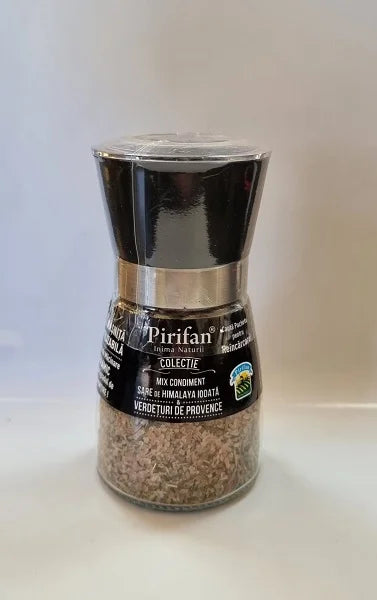 Rasnita sare Himalaya iodata & verdeturi Provence, 180 g-PIRI.00142