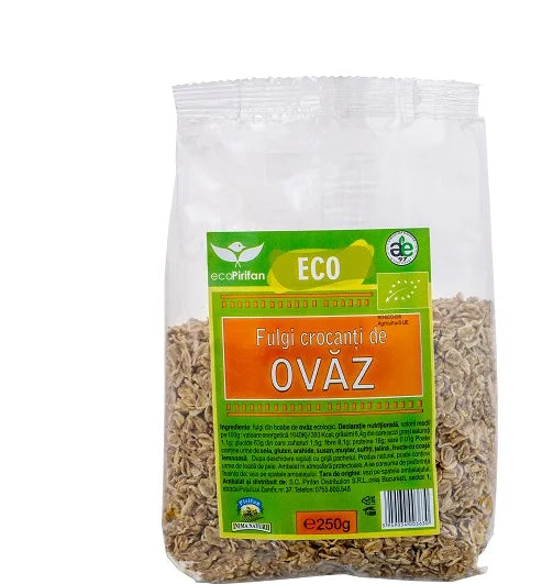 Fulgi crocanti de ovaz (Bio), 250 g-PIRI.00063