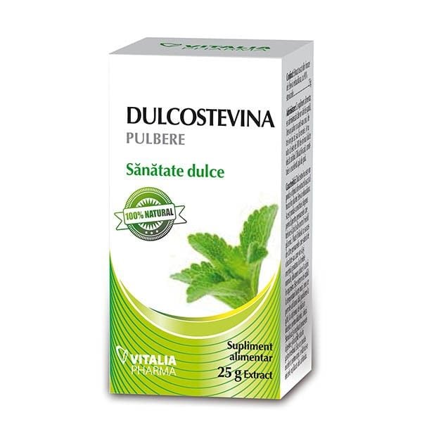 Dulcostevina pulbere 25gr - Viva Pharma