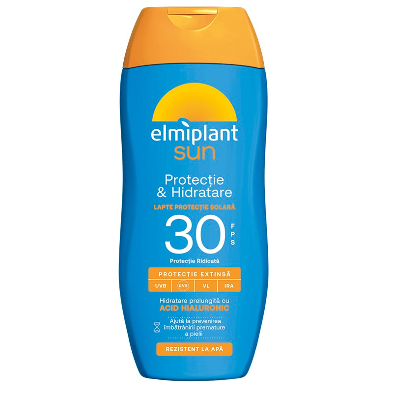 Sun lapte fps30 cu acid hialuronic 200ml - Elmiplant Plaja