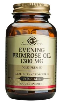 Evening primrose oil 1300mg 30cps - Solgar