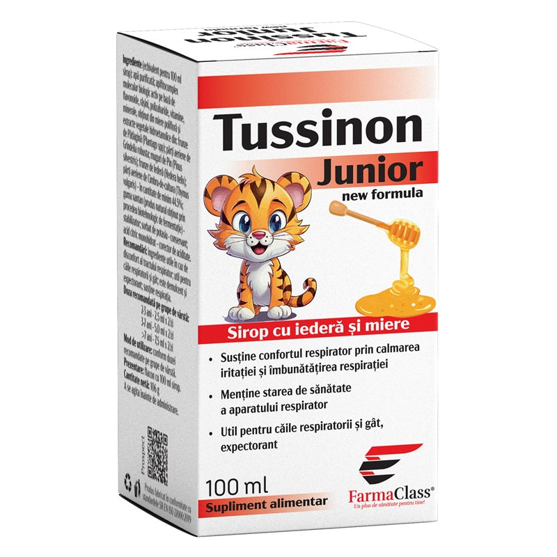 Sirop tussinon junior new formula 100ml - Farma Class