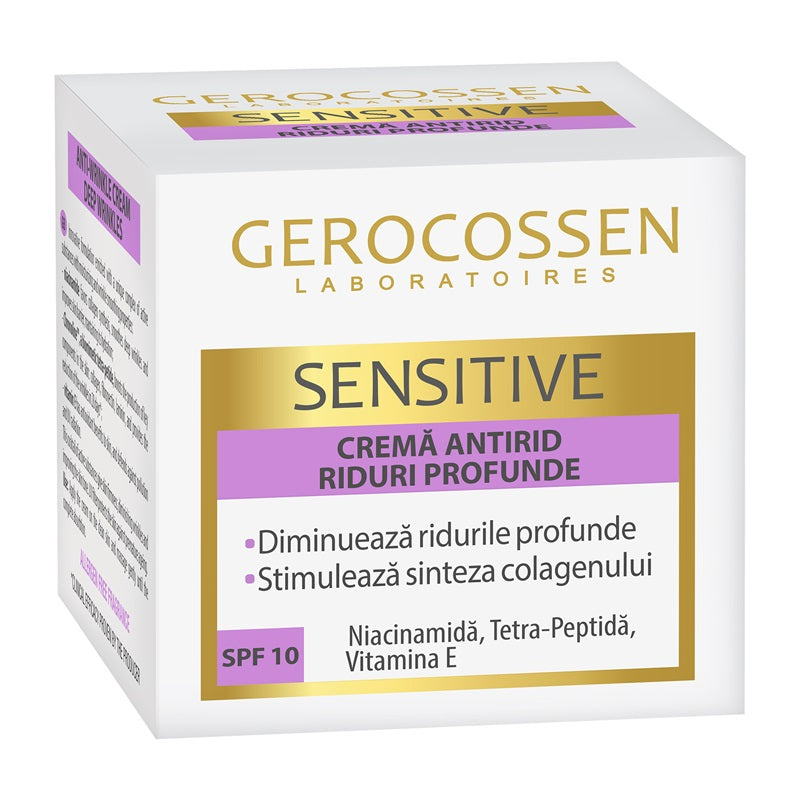 Crema antirid riduri profunde spf10 50ml - Gerocossen