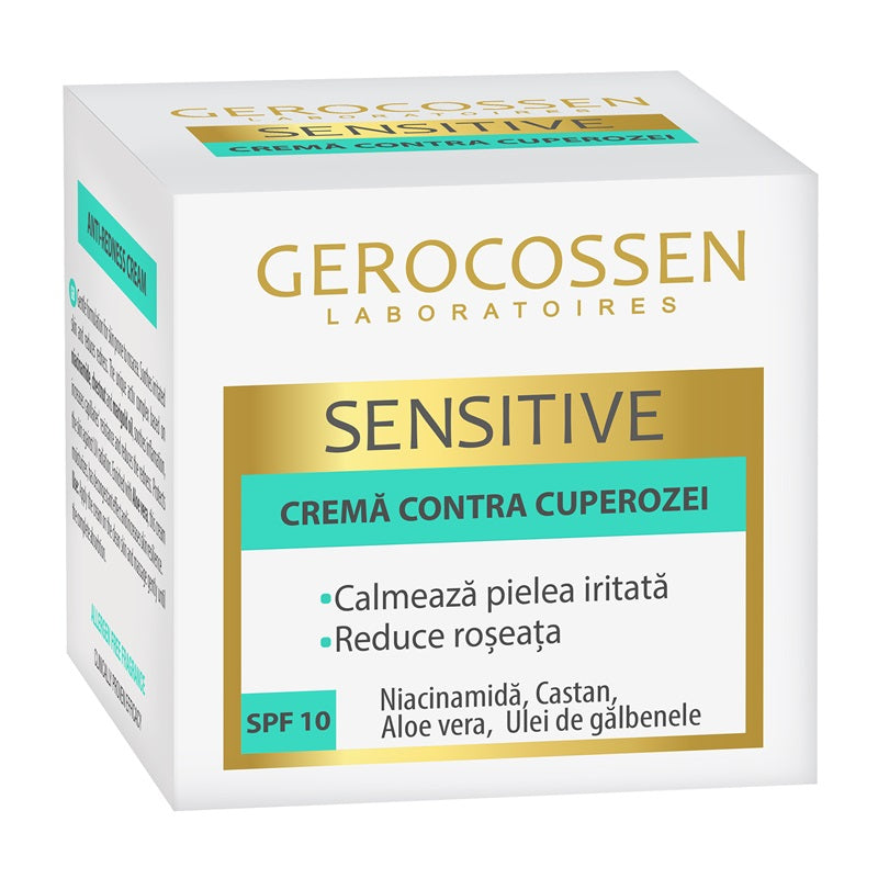Crema contra cuperozei spf10 50ml - Gerocossen