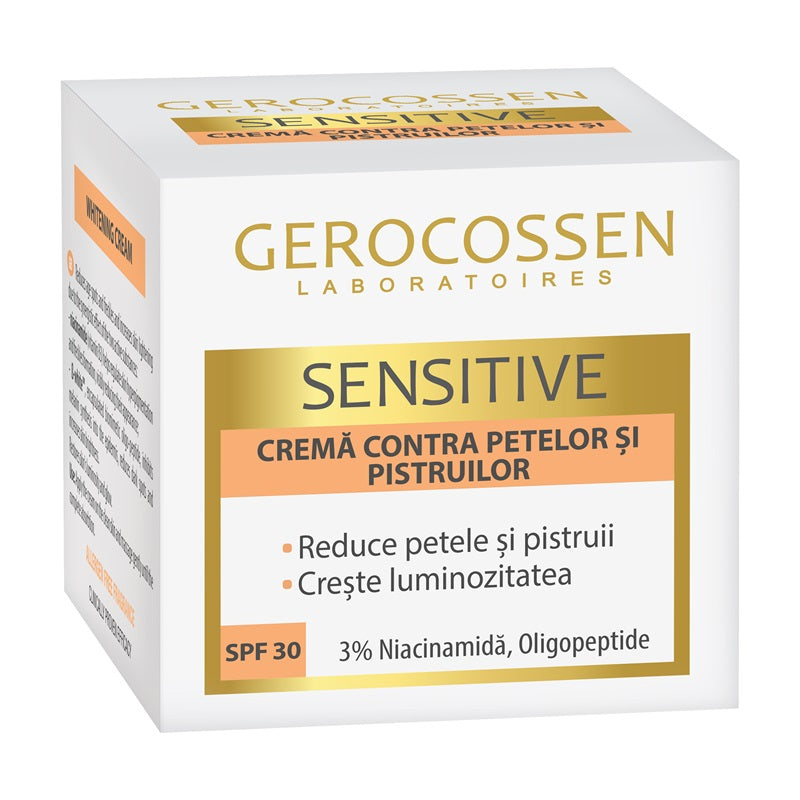 Crema contra petelor si pistruilor spf30 50ml - Gerocossen