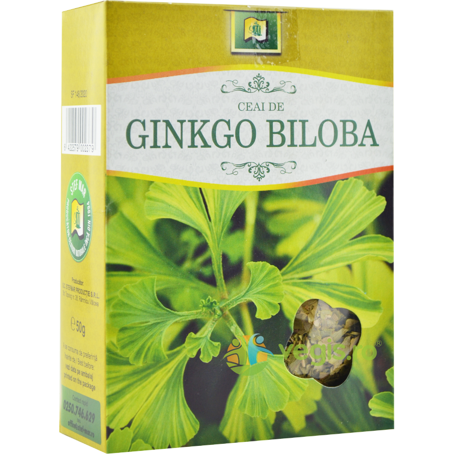 Ceai de ginkgo biloba 50gr - Stef Mar