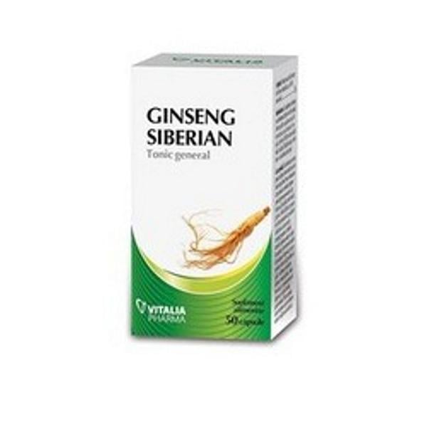 Ginseng siberian 50cps - Viva Pharma