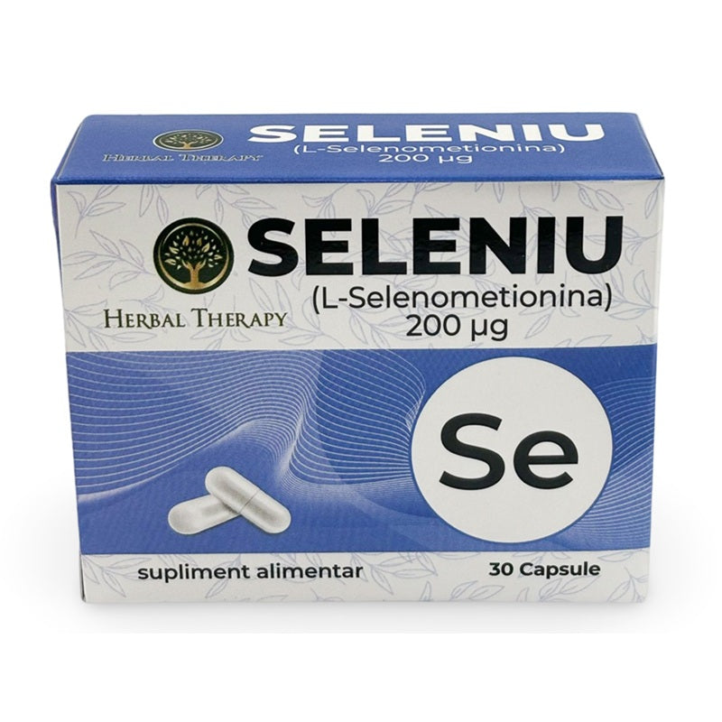 Seleniu 200mcg 30cps - Herbal Therapy Laboratories