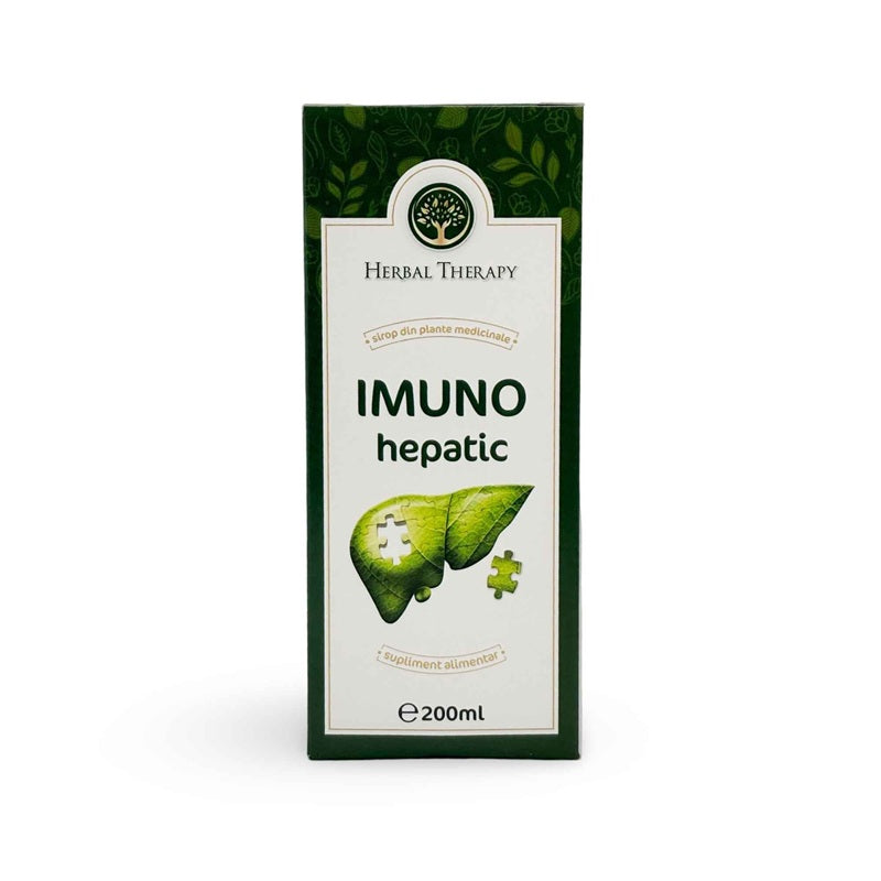 Sirop imuno hepatic 200ml - Herbal Therapy Laboratories