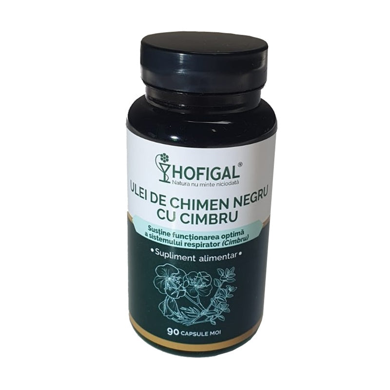 Ulei chimen negru cu cimbru 90cps moi - Hofigal