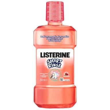 Listerine apa gura smart rinse kids 6+ 250ml - Johnson&Johnson