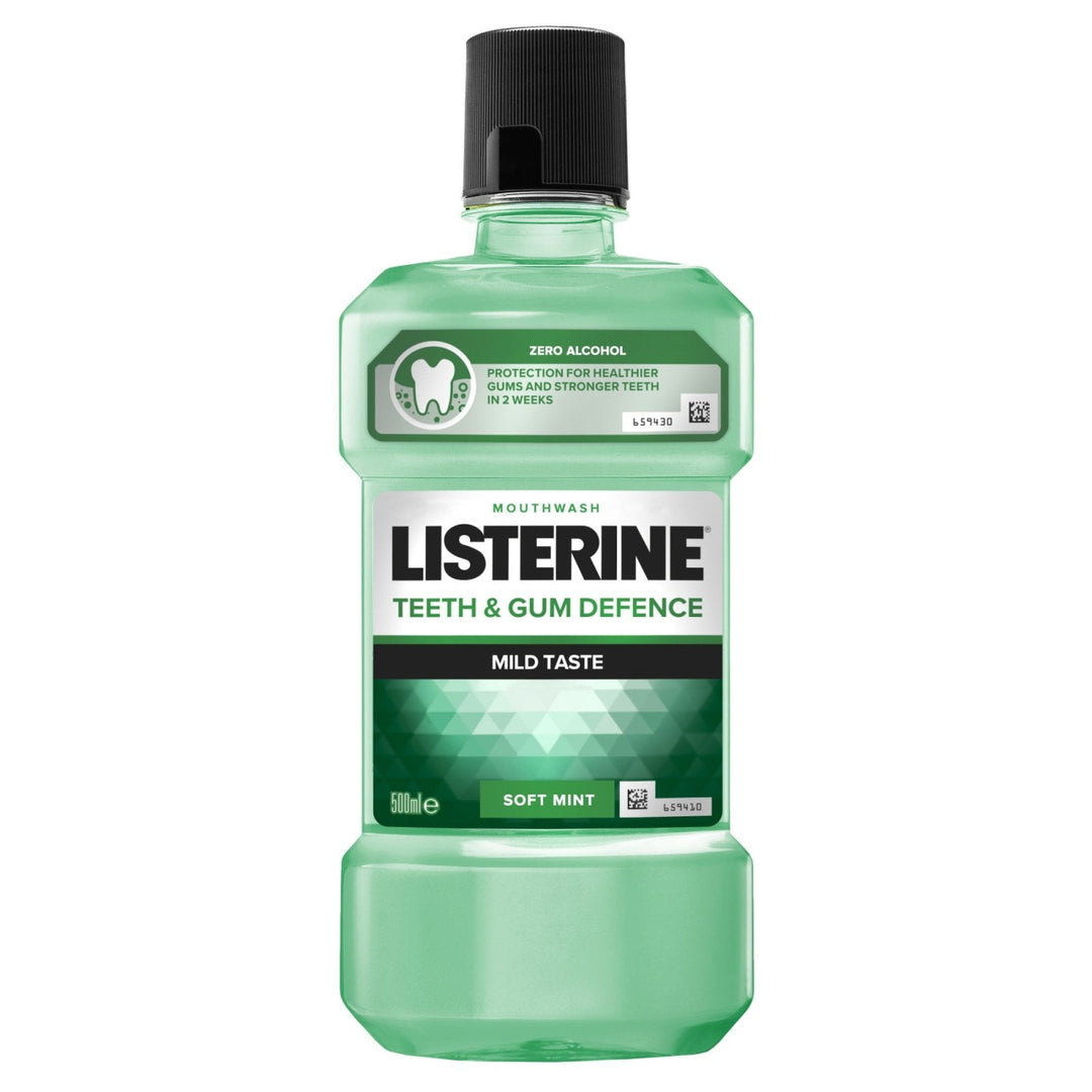 Listerine apa gura teeth&gum zero 500ml - Johnson&Johnson