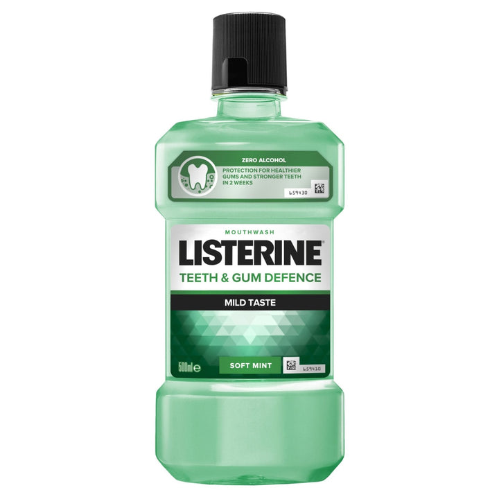 Listerine apa gura teeth&gum zero 500ml - Johnson&Johnson