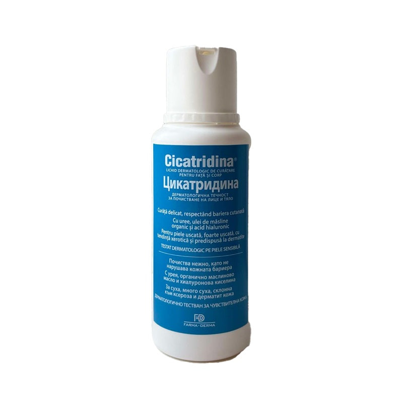 Cicatridina lichid dermatologic curatare 250ml - Naturpharma