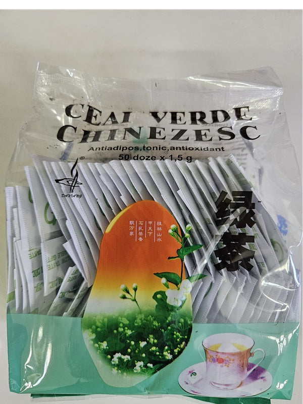 Ceai verde 1,5gr*50dz - Naturalia Diet