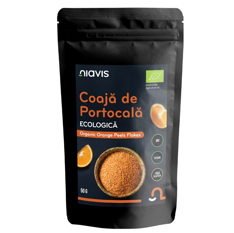 Coaja de portocala ecologica 50gr - Niavis