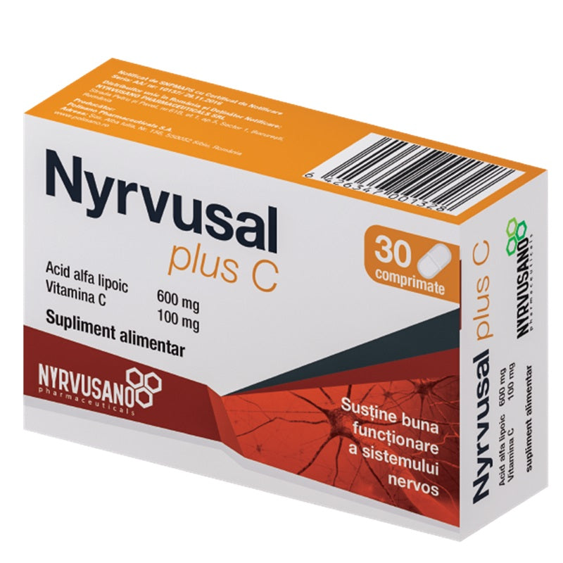 Nyrvusal plus c 30cpr filmate - Nyrvusano Pharmaceuticals Srl