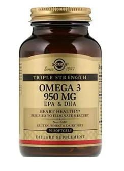 Omega 3 (putere tripla) 50cps moi - Solgar