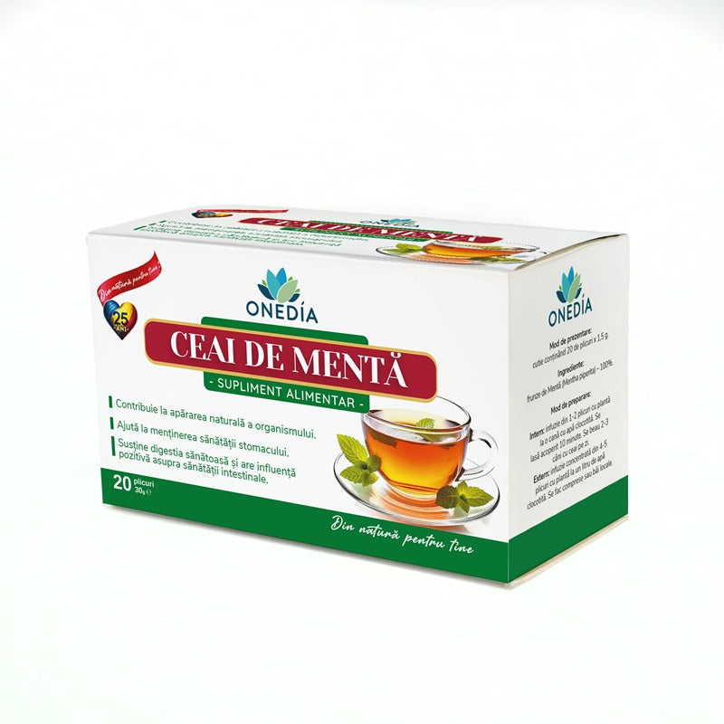 ceai de menta 1,5gr*20dz - Onedia