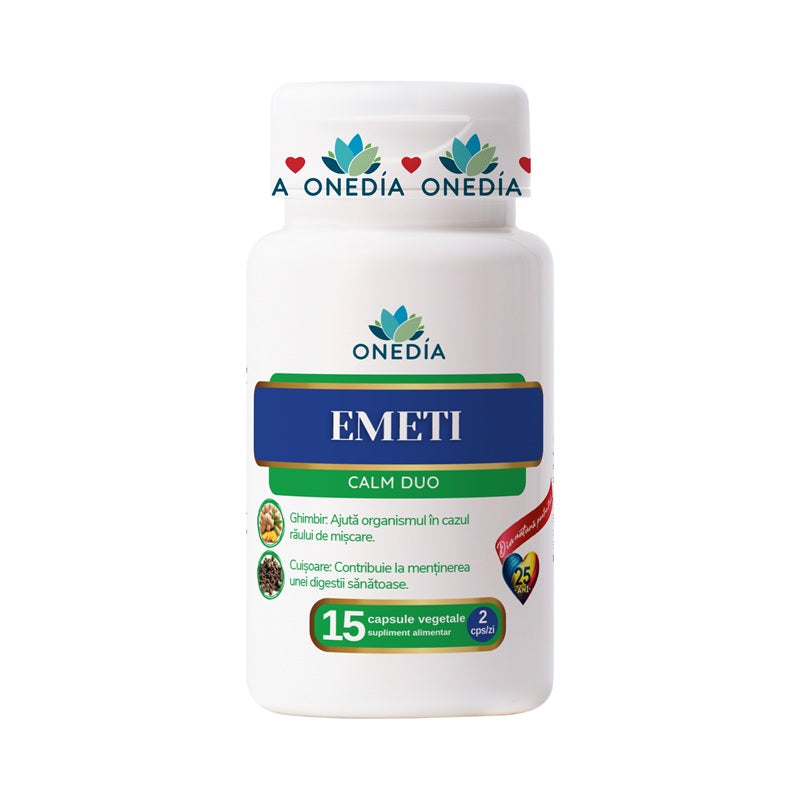 emeti calm duo rau de miscare 15cps vegetale - Onedia