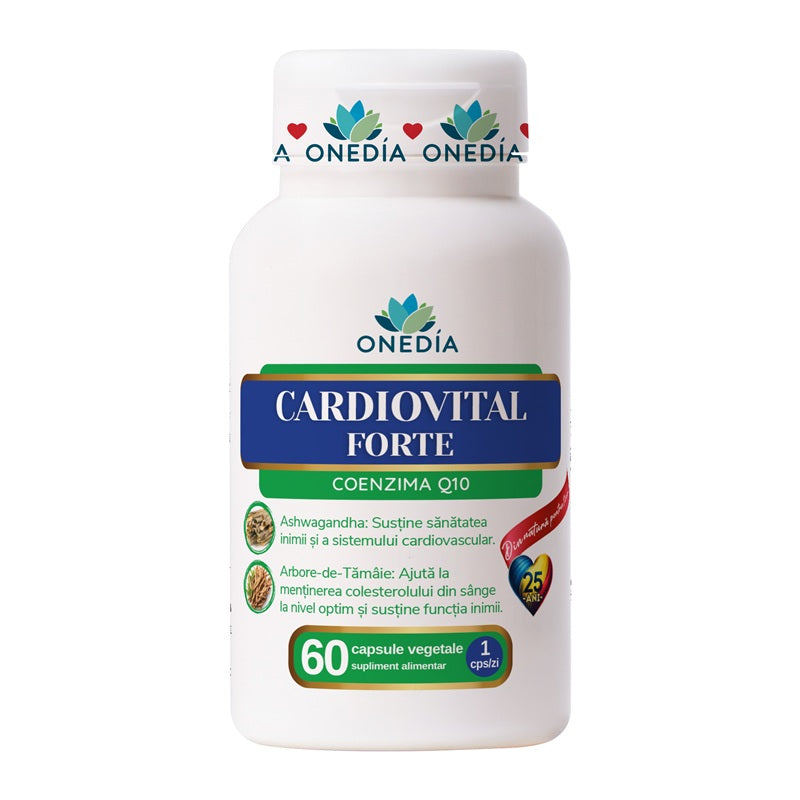 cardiovital forte coenzima q10 60cps vegetale - Onedia
