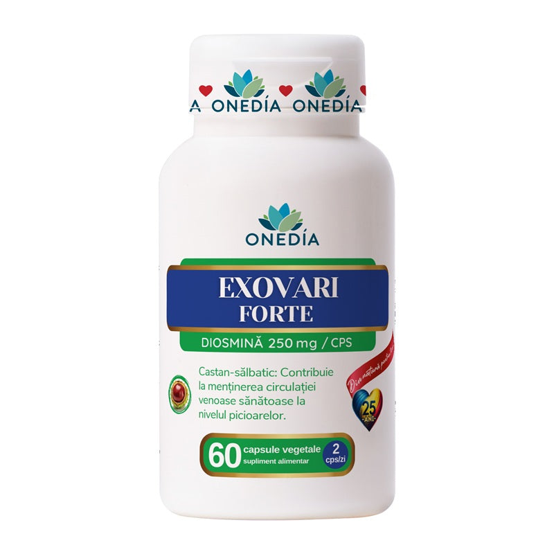 exovari forte diosmina 250mg 60cps vegetale - Onedia