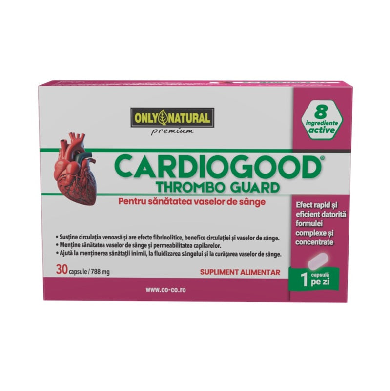 Cardiogood thrombo guard 30cps - Only Natural