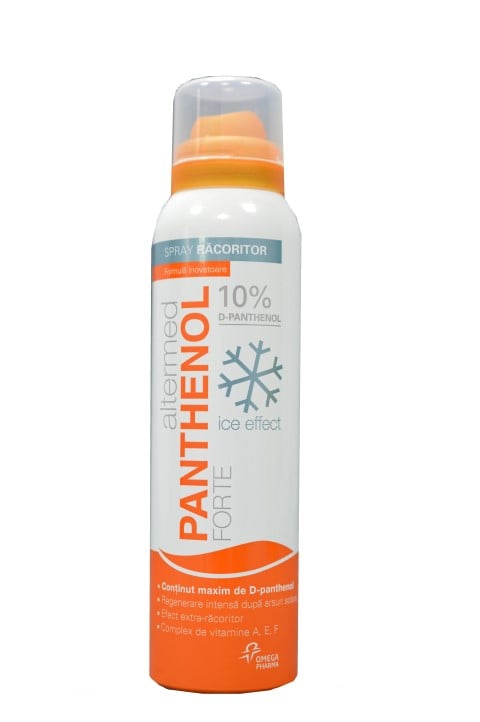 Panthenol spray forte 10%  ice 150ml - Hipocrate