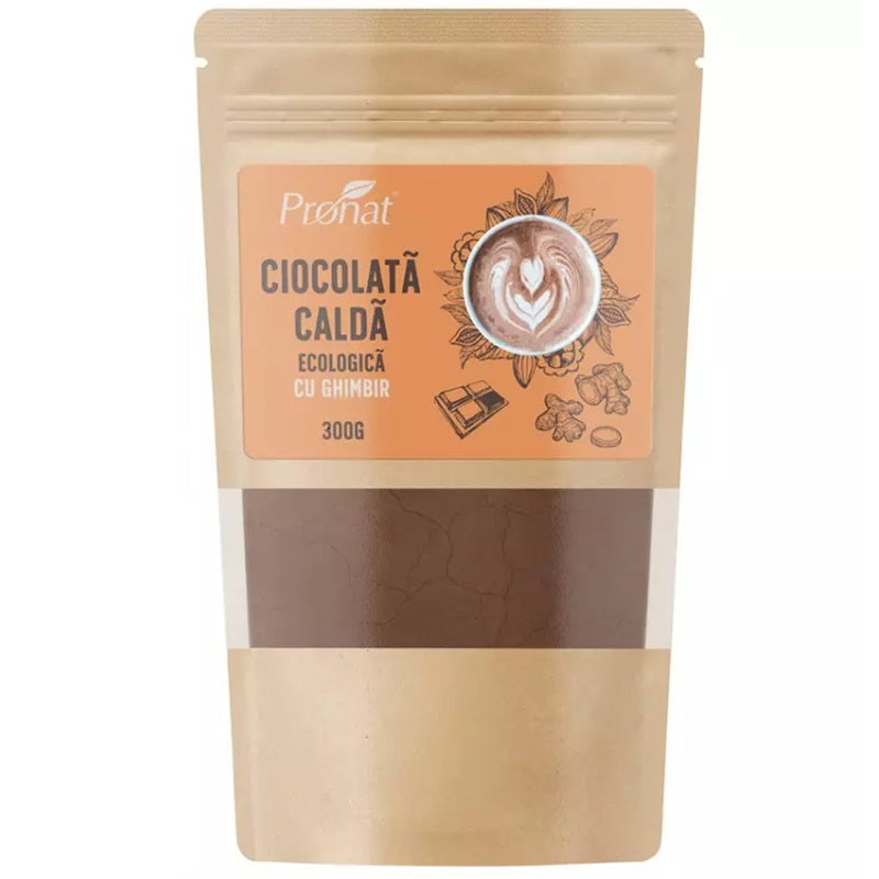 Ciocolata calda eco ghimbir 300gr - Pronat