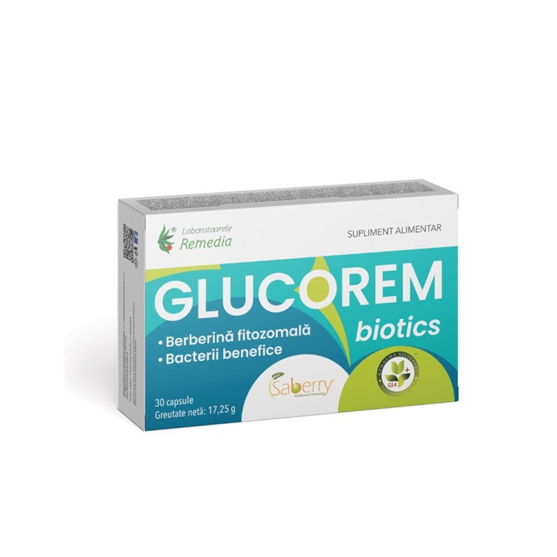 Glucorem biotics 30cps - Remedia