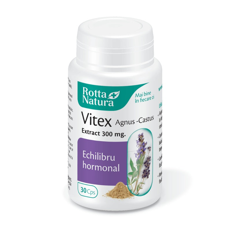 Vitex agnus castus extract 300mg 30cps - Rotta Natura