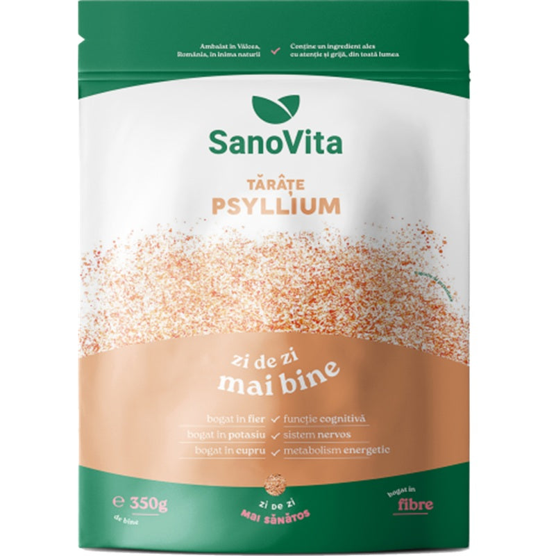 Psyllium tarate 350gr zipper - Sano Vita