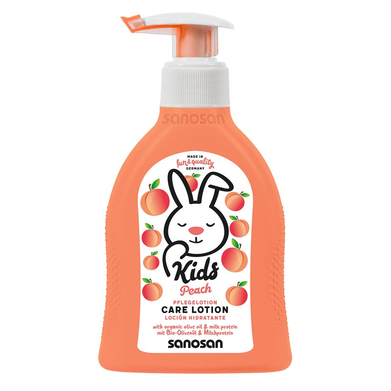 Lotiune copii piersica pompita 200ml - Sanosan