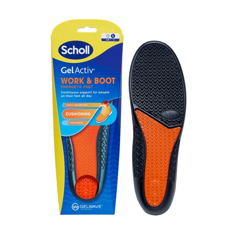 Branturi gel activ work&boot marime l 1pereche - Scholl