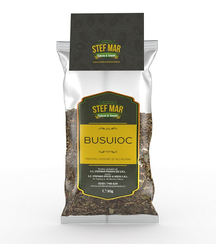 Busuioc condiment 30gr - Stef Mar Ss
