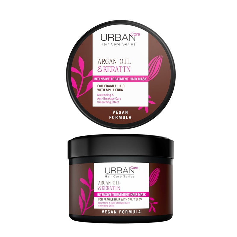 Masca intensiva ulei argan keratina 230ml - Urban Care