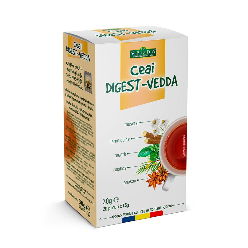 Ceai digest 1,5gr*20dz - Vedda