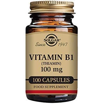 Vitamina b1 100mg 100cps - Solgar