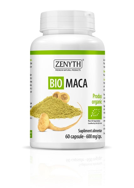 Maca germeni 600mg (bio) 60cps - Zenyth Pharmaceuticals