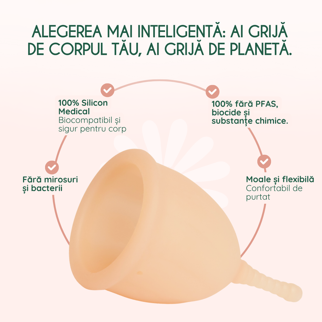 Cupa menstruala Powder - FemiEko