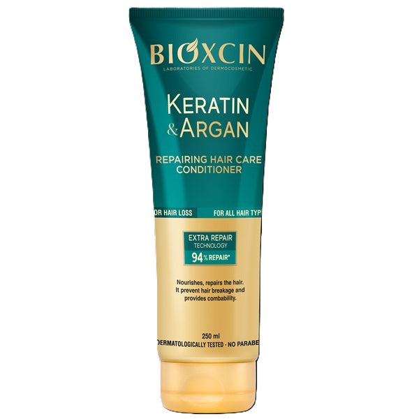 Balsam reparator cu keratină și argan (250 ml) – Bioxcin