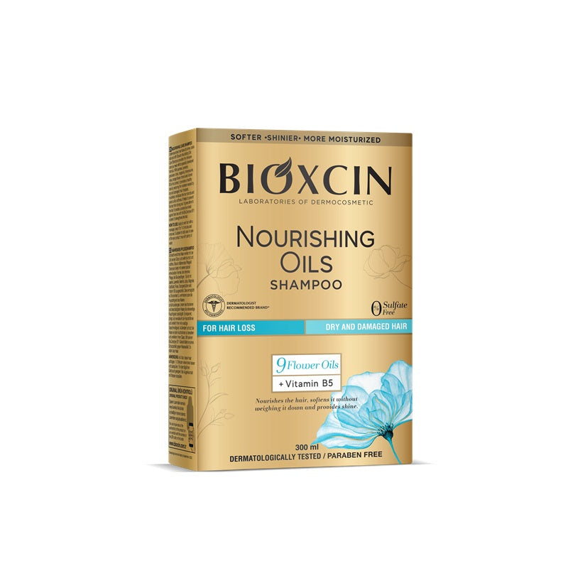 Șampon hrănitor Nourishing Oils (300 ml) – Bioxcin