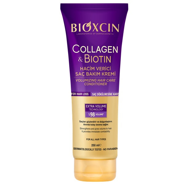 Balsam volum cu colagen și biotină (250 ml) – Bioxcin