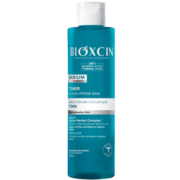 Loțiune tonică Acnium (200 ml) – Bioxcin - Pori strânși